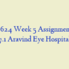 ADM 624 Week 5 Assignment Case 7.1 Aravind Eye Hospital
