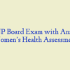 AGNP Board Exam with Answers Women’s Health Assessment