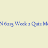 COUN 6215 Week 2 Quiz Module 1