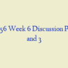 ESE 656 Week 6 Discussion Part 1, 2 and 3