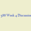 GSCM 588 Week 4 Discussion 1 and 2