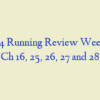 NR 324 Running Review Week 1 & 2 (Ch 16, 25, 26, 27 and 28)