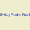 NRNP 6645 Week 11 Final Exam