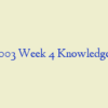 NSG 5003 Week 4 Knowledge Check