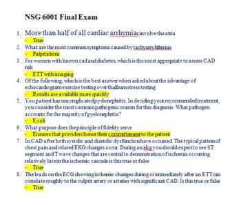 nsg 6001 final exam 1