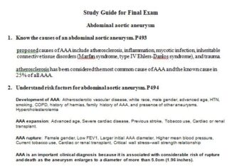 nsg 6001 final exam study guide