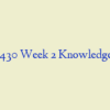 NSG 6430 Week 2 Knowledge Check