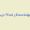 NSG 6430 Week 3 Knowledge Check