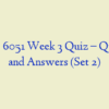 NURS 6051 Week 3 Quiz – Question and Answers (Set 2)