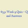 NURS 6531 Week 9 Quiz – Question and Answers